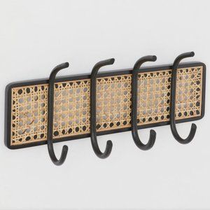 Modern Boho Rattan Wall Hook
